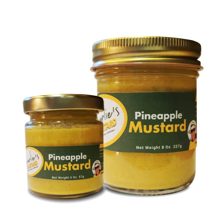 Ananas Sennep for engroshandel hos Charlie's Mustard, LLC