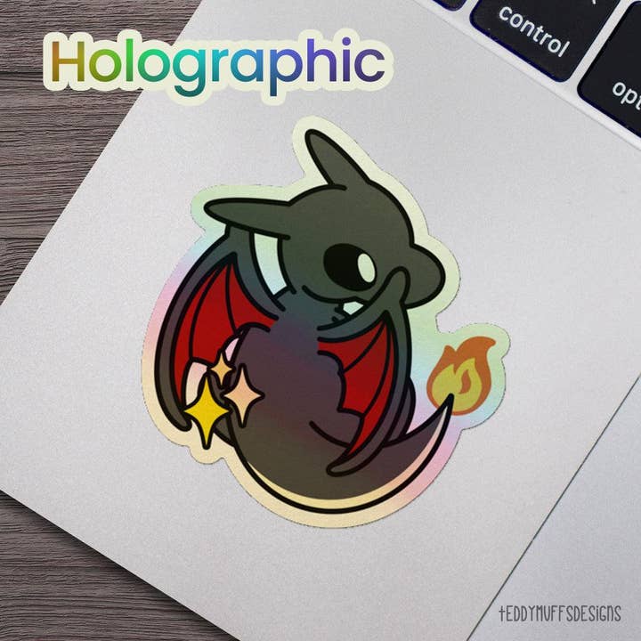 Teddymuffs Designs - Wholesale Sticker - Shiny Charizard Sticker | Pokemon | Pokémon1