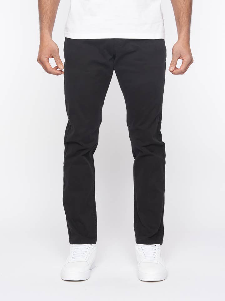 Moretor Chinos Black for wholesale by Duck and Cover