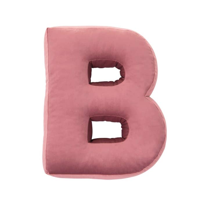 Bettys Home – wholesale Pillow/cushion – Child & baby – Velvet Letter Cushion B