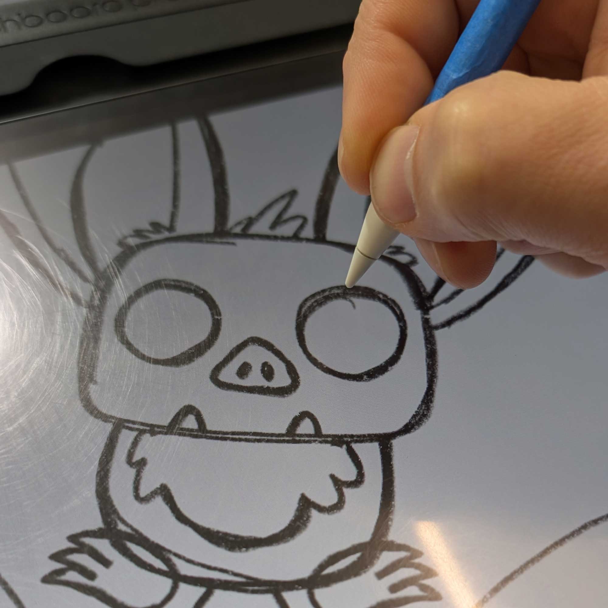 Hi, Hello There - Wholesale Art Print - Bat! | 4x4 Mini Art Print2