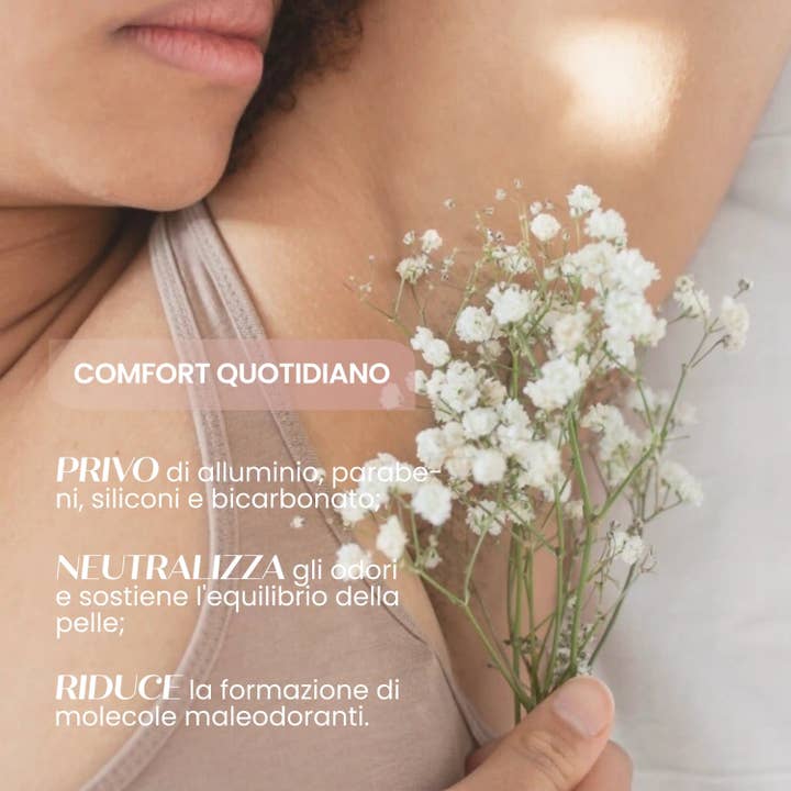 SENSO NATURALE – Engroshandel Deodorant - Unisex – Naturlig Fast Deodorant Delikat Duftende Ren Talkum1