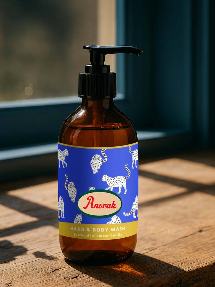 Anorak Schneeleoparden Hand- & Körperwaschgel (490 ml) für den Großhandel von Anorak