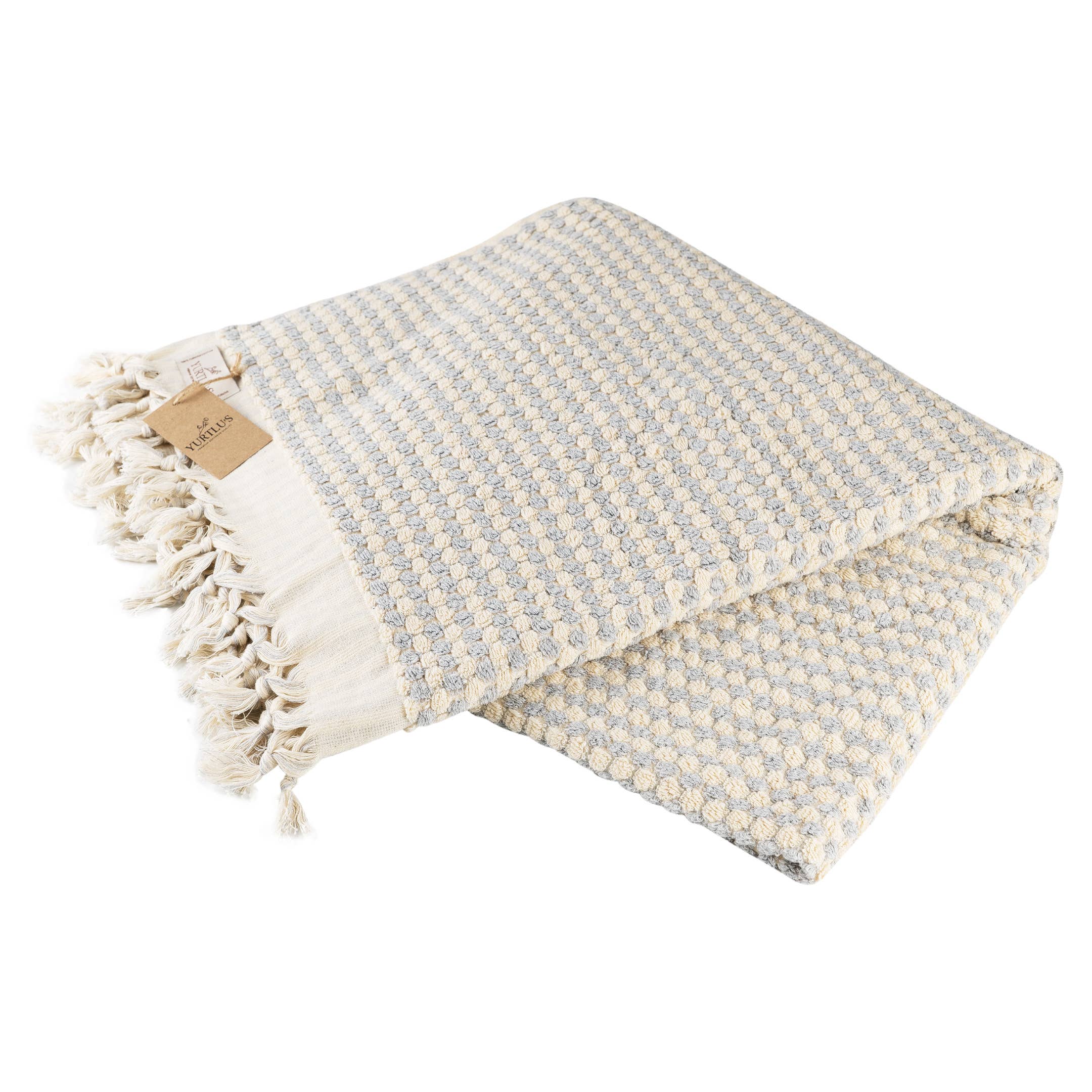 YURTLUS - Wholesale Bath Towel - Pompom Bubble Turkish Cotton Towel for Bath Beach Boutique19