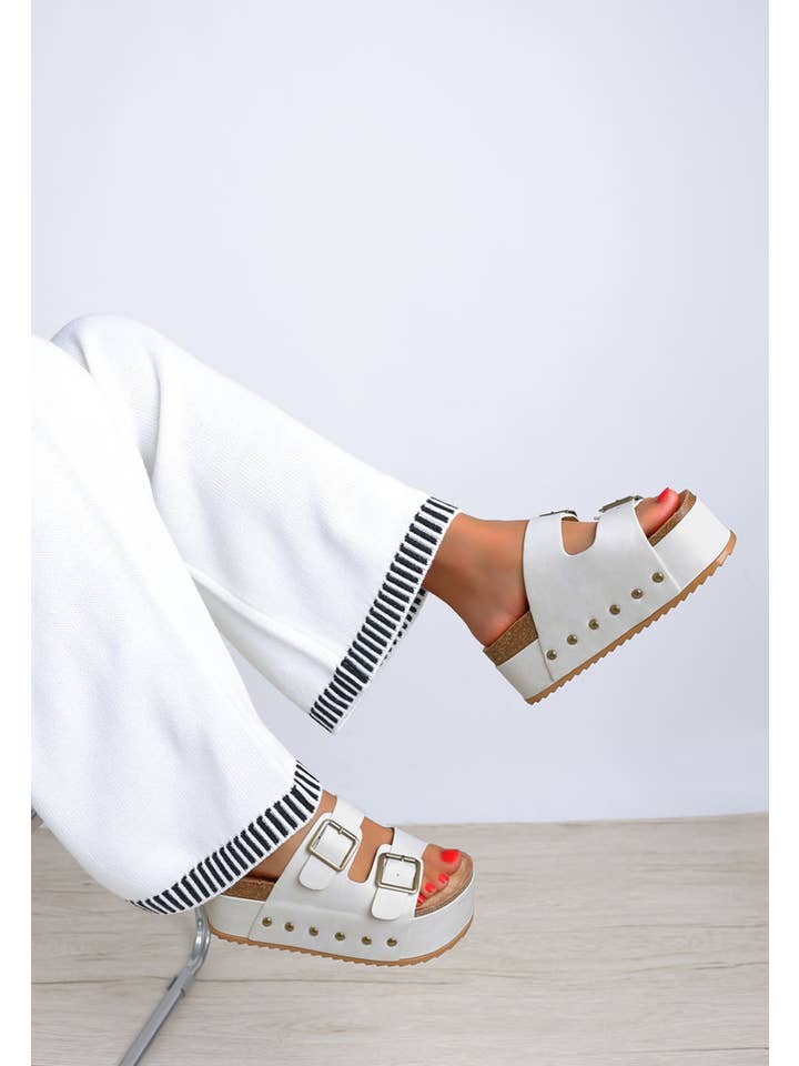 Rag Company - Vente Sandales – femme - Mocassins en similicuir cloutés Impala21