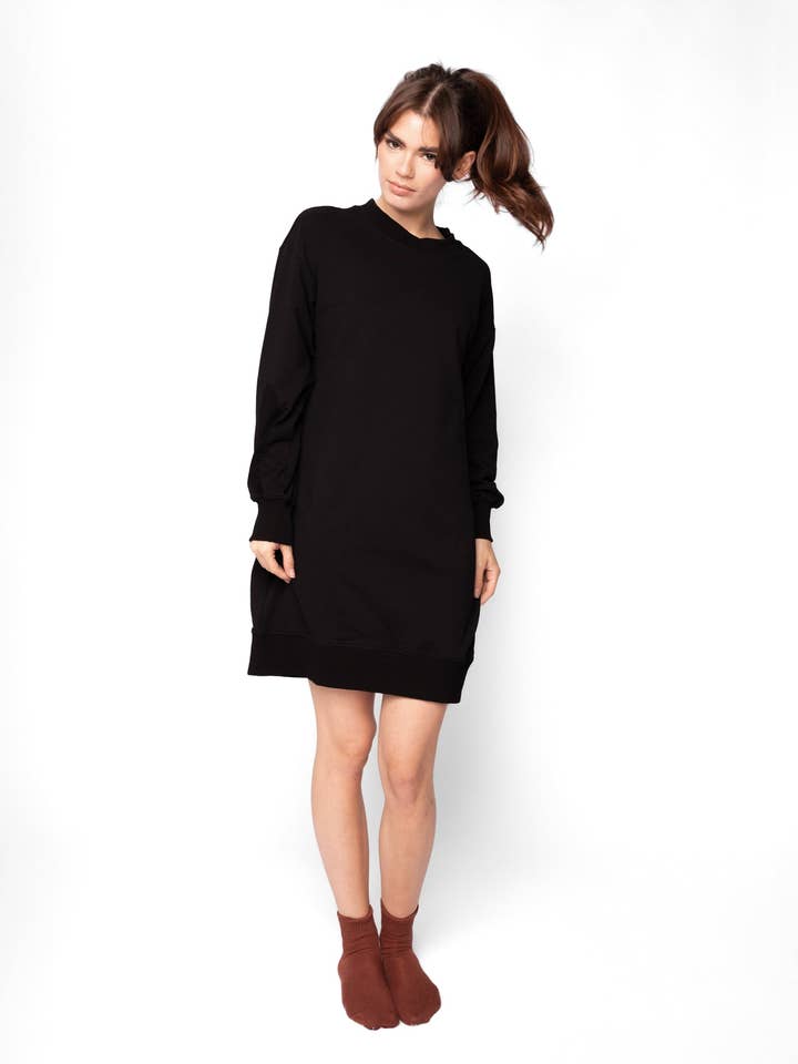 Recollection Brand - Vendita all'ingrosso Vestito - Donna - Abito felpa oversize7