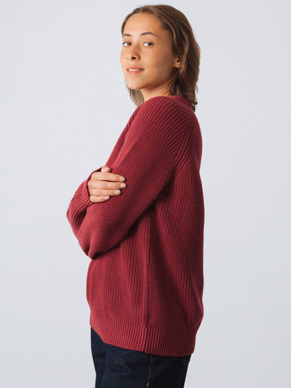 Honest Basics - Wholesale Knit Sweater - Women's - Heavy Knit Jumper Women2