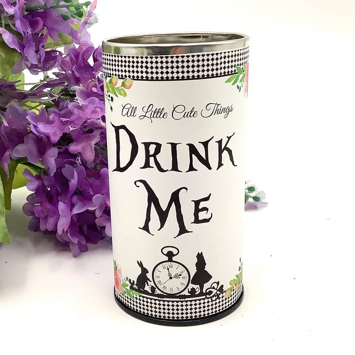 Ice Tea DRINK ME Alice in Wonderland Grape Peach Pineapple for wholesale by All Little Cute Things