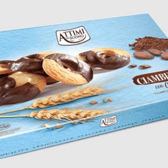 Monardo Cocoa Donut Biscuits 100g for wholesale by Calabria da Gustare