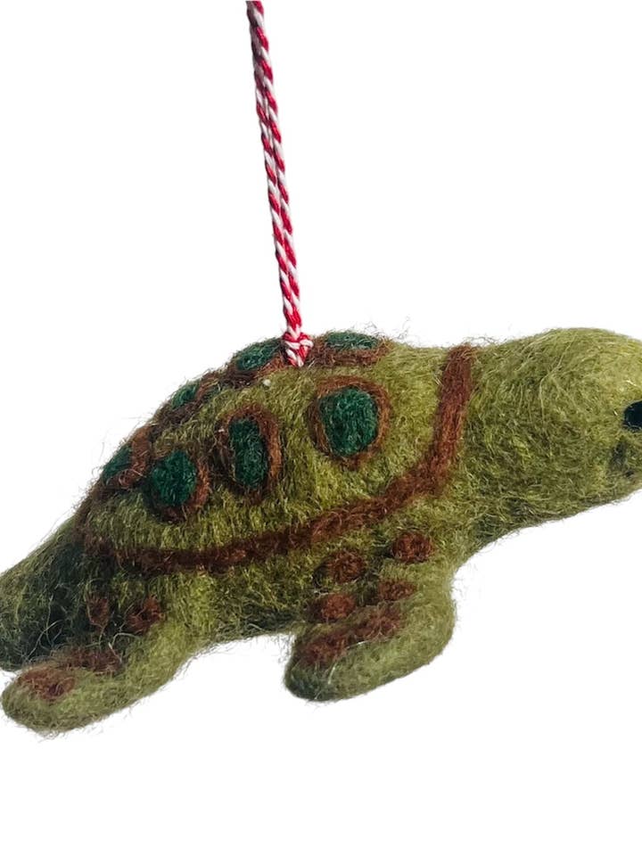 Felt Sea turtle ornament for wholesale by Giftsland