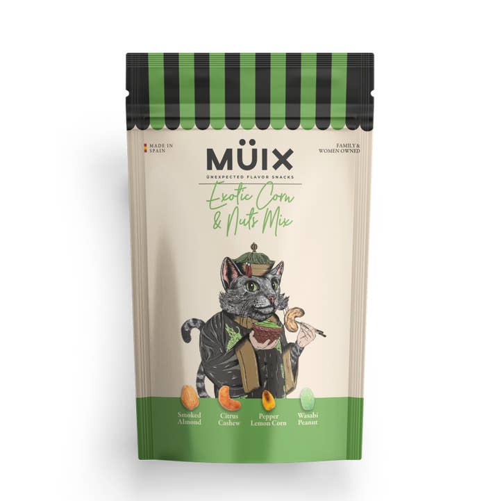Müix Snacks - Wholesale Trail Mix - Exotic Corn & Nuts Mix 4.2oz0