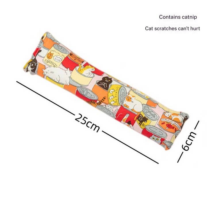 PAWPAWwholesale - Wholesale Pet Toy - Cat - Catnip Pillow Toy – Cat Kicker Chew & Scratch Toy_CWMM68017