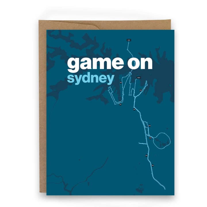 Gioco Iniziato, Sydney - Carta per la vendita all'ingrosso da parte di sweaty ponytales