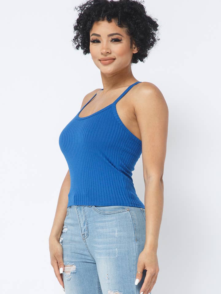 Julia by LoveJ - Wholesale Tank Top - Women's - Rib Racer Back Sleeveless Tank Tops6