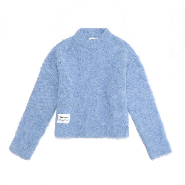 MAILLE BOXY BLEU pour la vente par Verb to do