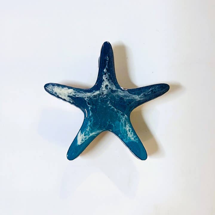 JEMS of the Sea – wholesale Magnet – Sjöstjärna/Sea Star Ocean Scene harts- och trämagneter1