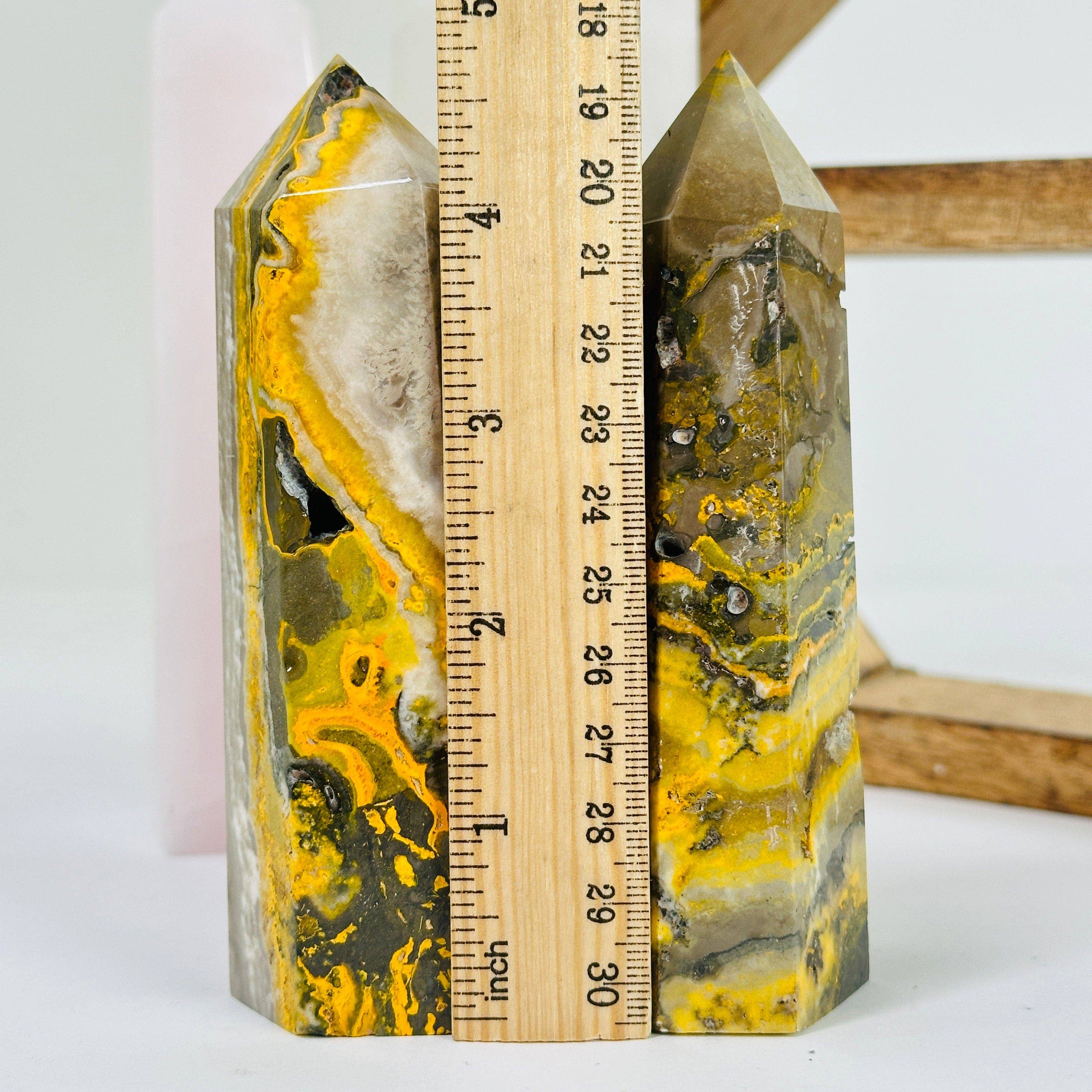 Rock Paradise - Wholesale Spiritual Stone/Crystal - Bumble Bee Jasper Crystal Point YOU CHOOSE2