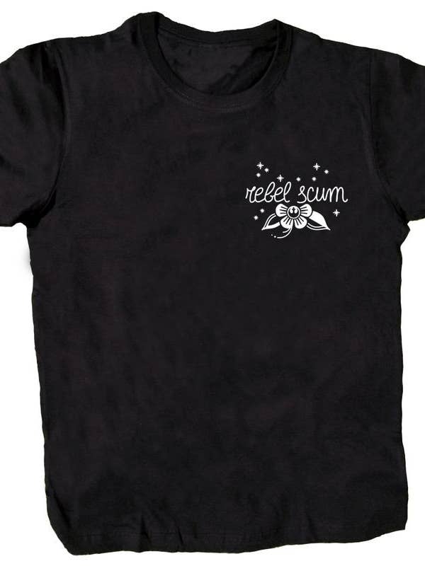 Black Rebel'S Grave T-Shirt By La Barbuda for wholesale on Faire1