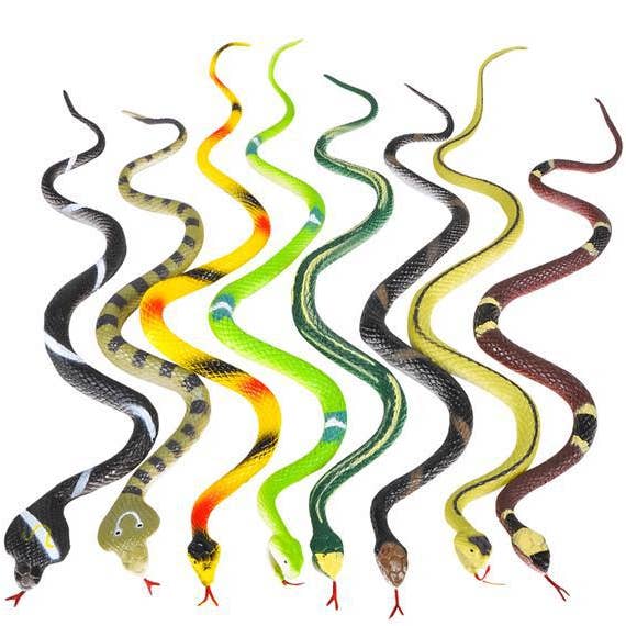 La Luna Bella - Toys - Wholesale Classic Toy - Kids - 14" RAIN FOREST SNAKES LLB kids toys2