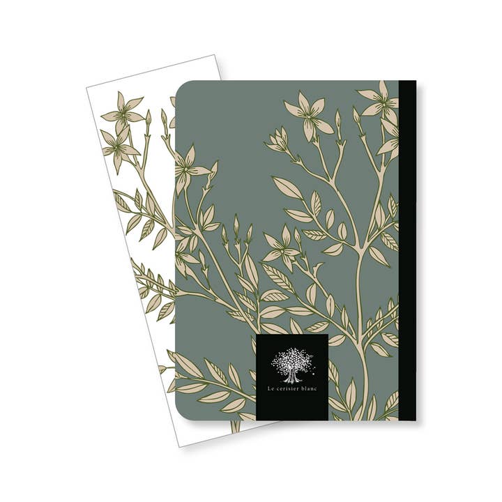 Le cerisier blanc - Wholesale Notebook - "Jasmin" Notebook1