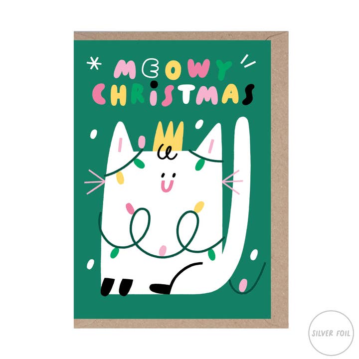Meowy Chirstmas - Christmas Cats - Cute for wholesale by Rumble Cards