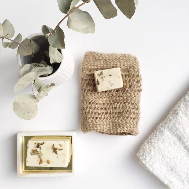 Verdonce – wholesale Exfoliating gloves/mitts – Natural jute circulation mitt4