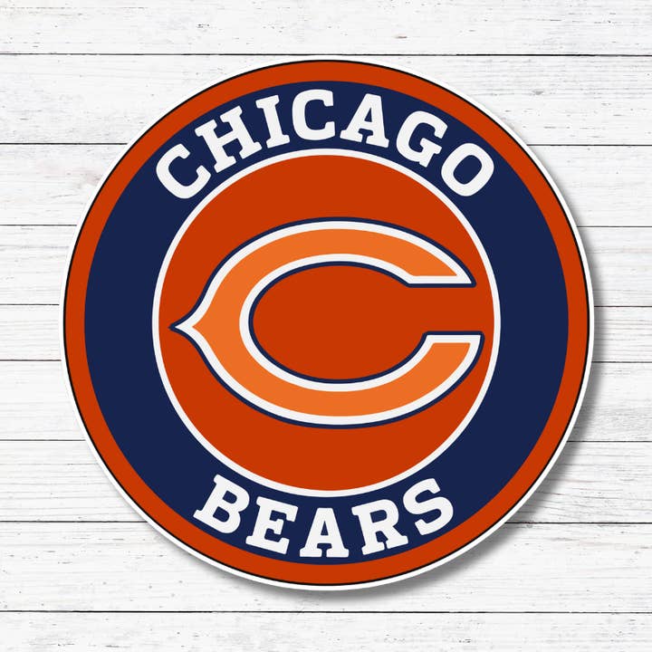 Bears- NFL Team klistermærker/magnet for engroshandel hos Oily Graphic Creations