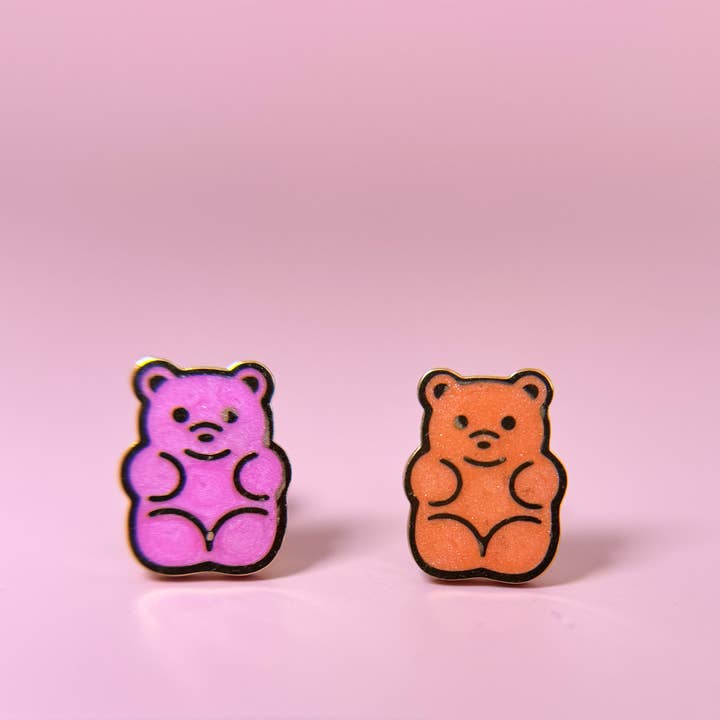 Gummy Bear Stud Earrings for wholesale by Desert Peach