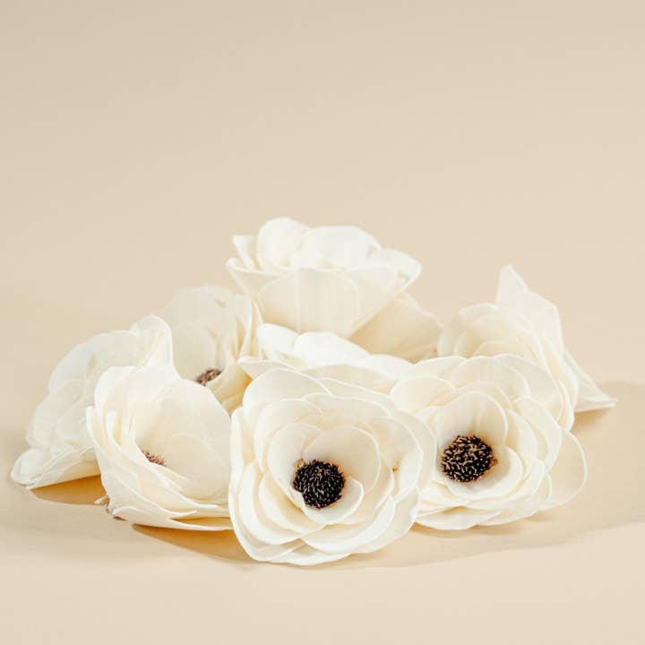 Sola Wood Flowers - Wholesale Artificial Flowers - 4" Anemone (10 Pack)3