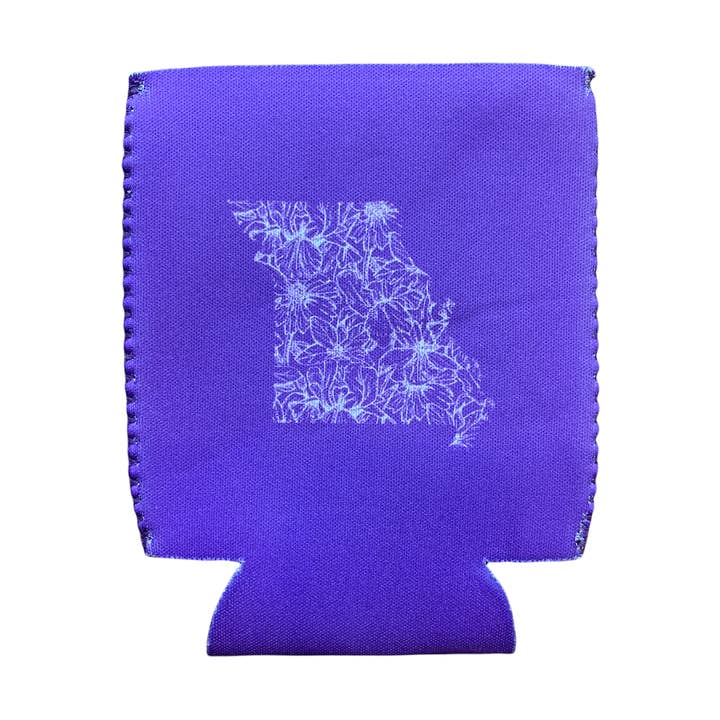 Missouri Flower Koozie for wholesale by 5 Pound Apparel