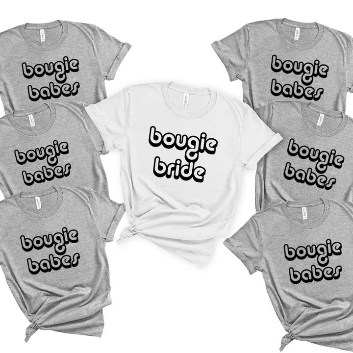 Boujie Bride und Boujie Babes Retro Black Bride und Bridemai für den Großhandel von Rising Tide Vintage