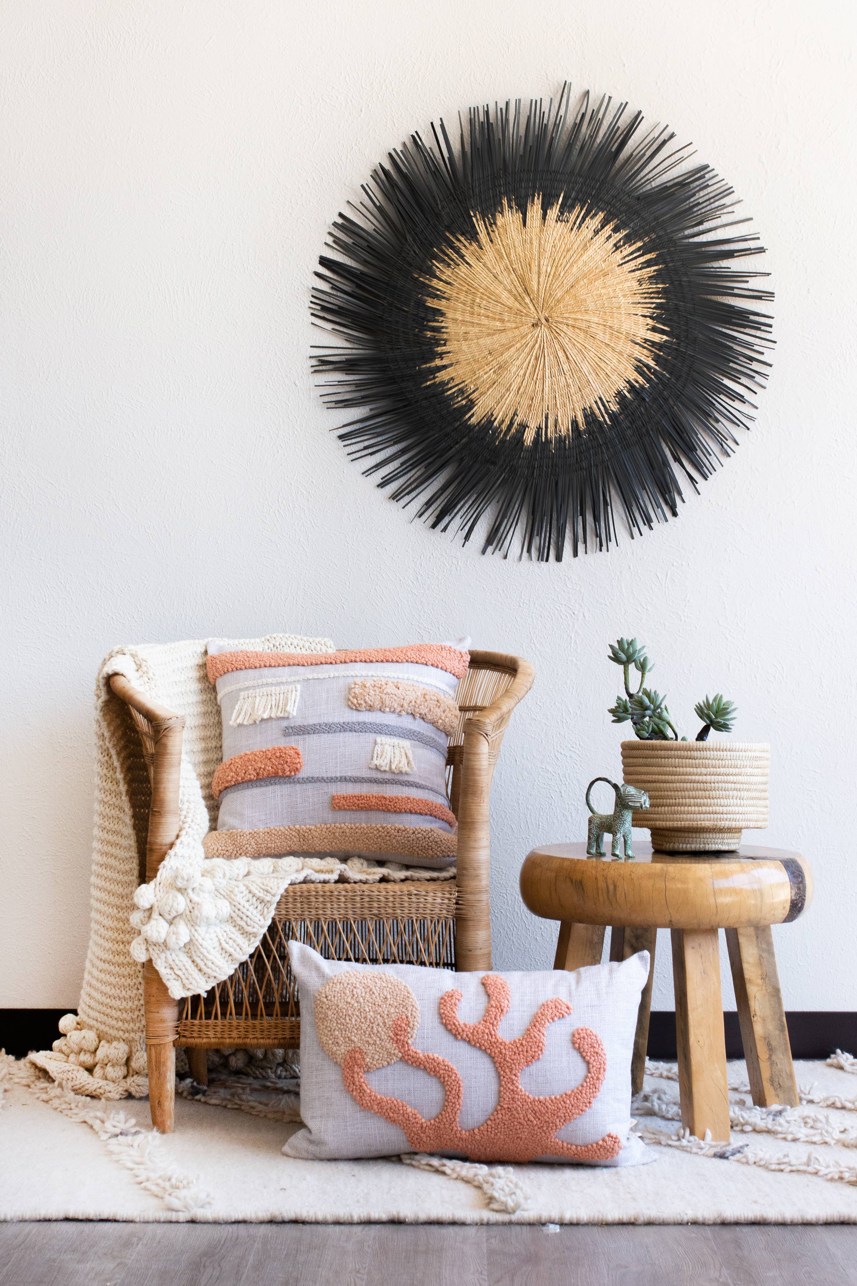 kanju Interiors - Wholesale Dimensionele/3D-muurkunst - Usiku geweven kunst aan de muur9