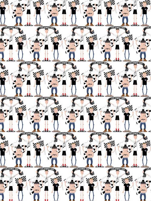 GW56 Ayr United Supporters Gift Wrap for wholesale by Pink Pig