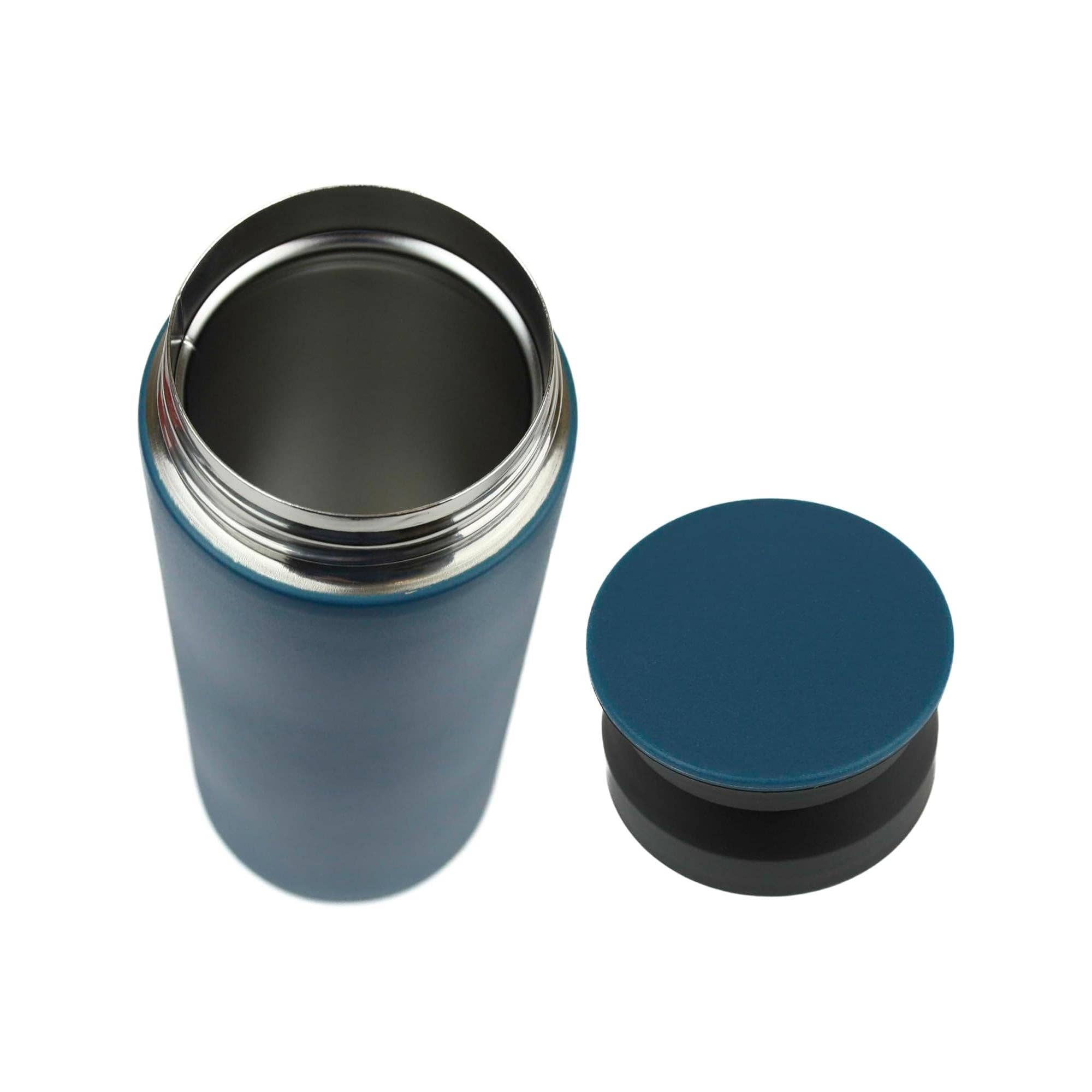 Emartbuy - Vente Flasque - Gourde de voyage en acier inoxydable de qualité supérieure - Bleu mat - 500 ml2