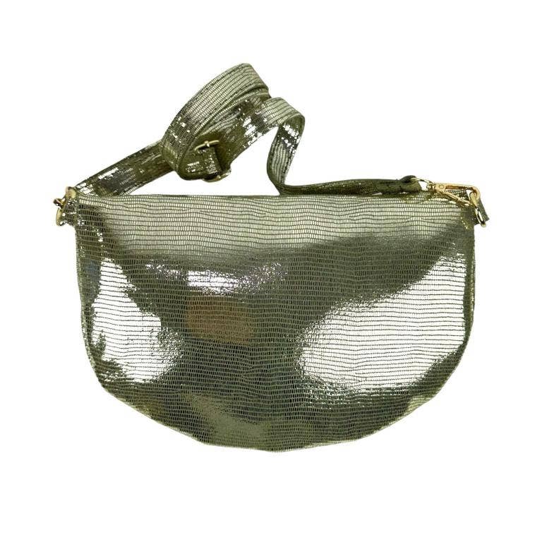 Chenson & Gorett - Wholesale Belt Bag - Women's - Italian Leather Waist Bag with Brilliant Effect and Large Capacity5