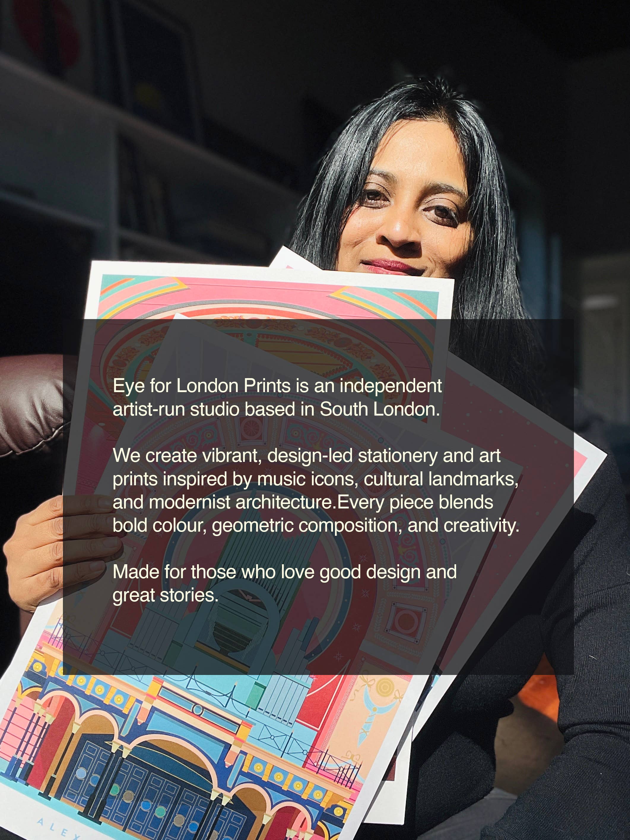 EYE FOR LONDON PRINTS - Wholesale Art Print - Electric Avenue Brixton London Art Print4