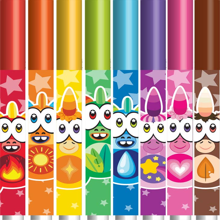 Care Bears, Kangaru Toys, Stationery, Scented markers, stickers
