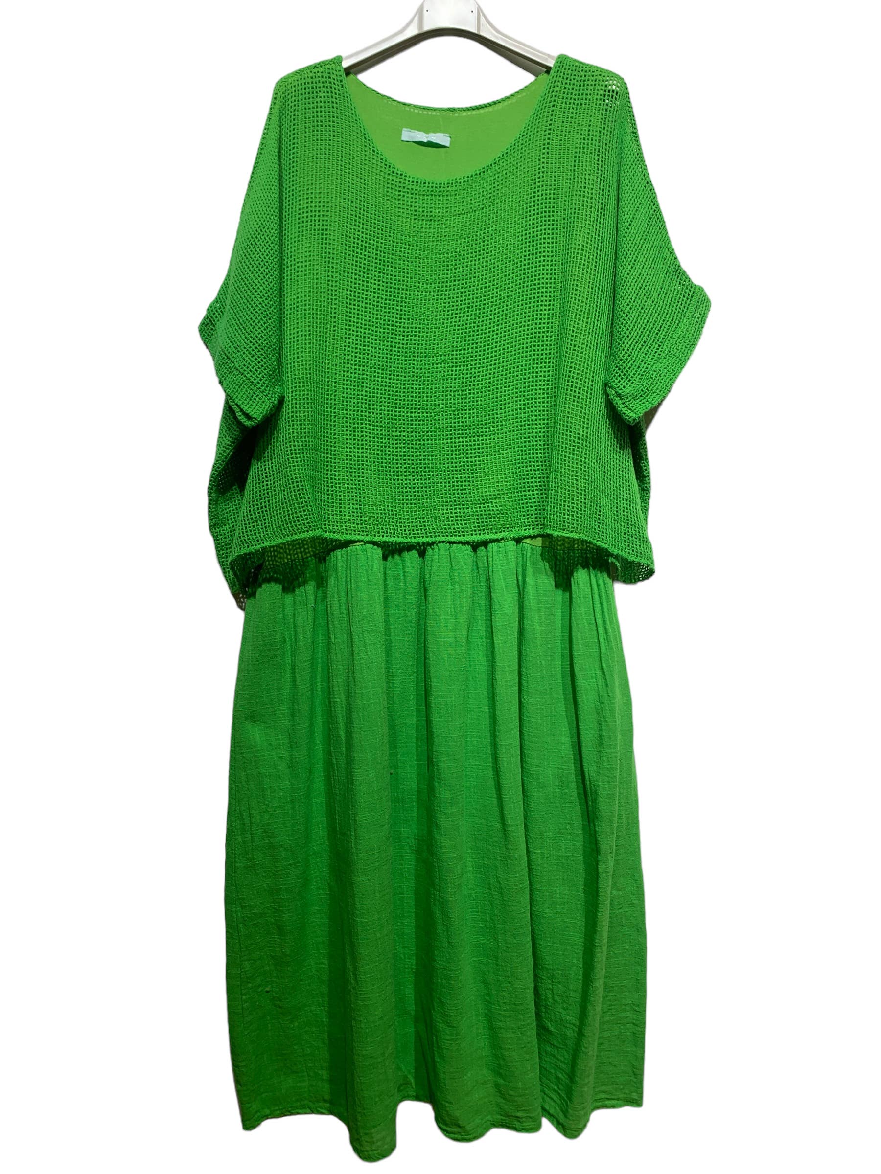 la maison des fibres naturelles – Großhandel Kleid – Damen – Kleid 19056 aus 100 % Baumwolle1