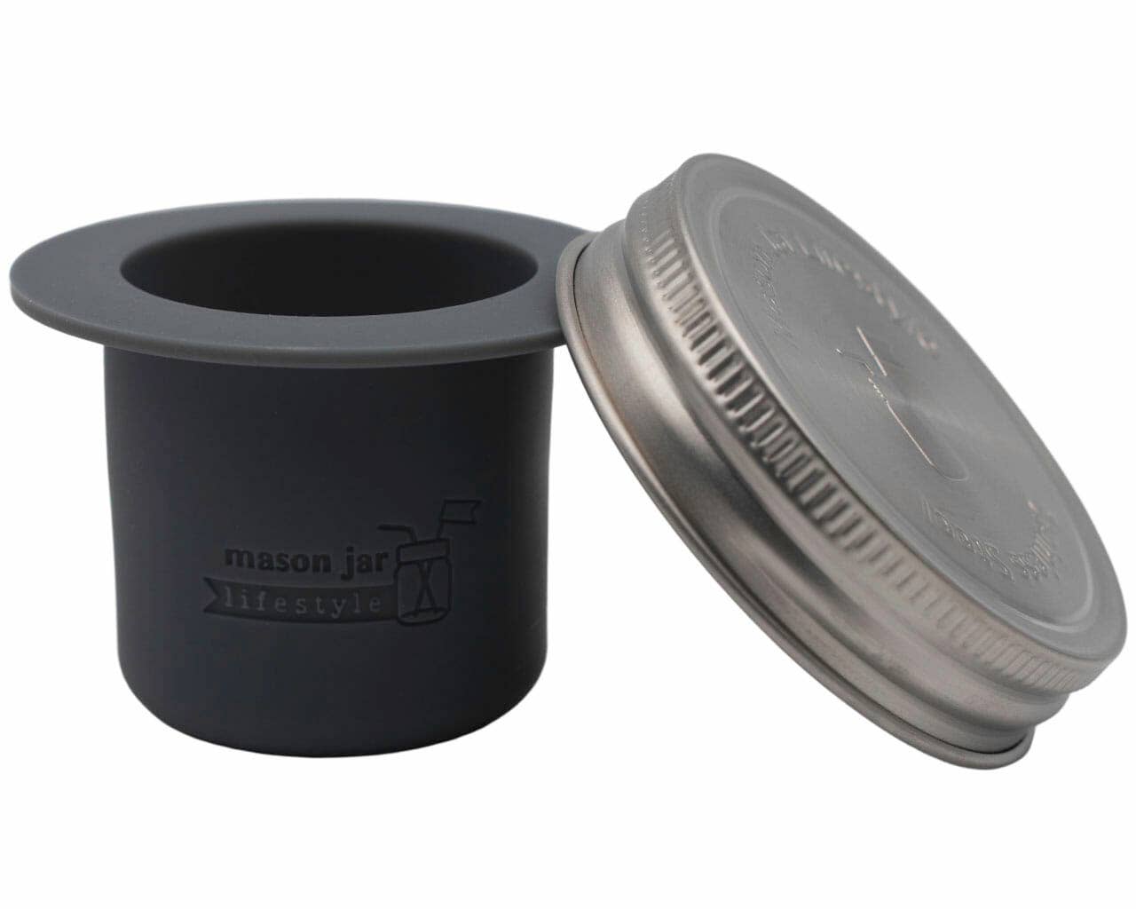 Mason Jar Lifestyle - Wholesale Food Storage Container - Mason Jar Divider Cup for Salads, Dips, and Snacks16