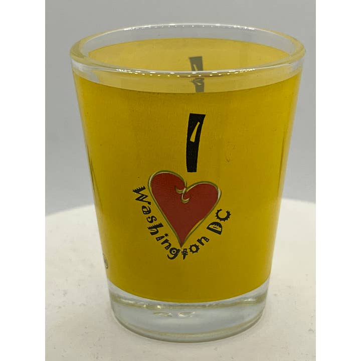 7 Star - Wholesale Shot Glass - I love Washington D.C. Shot Glass 2 oz