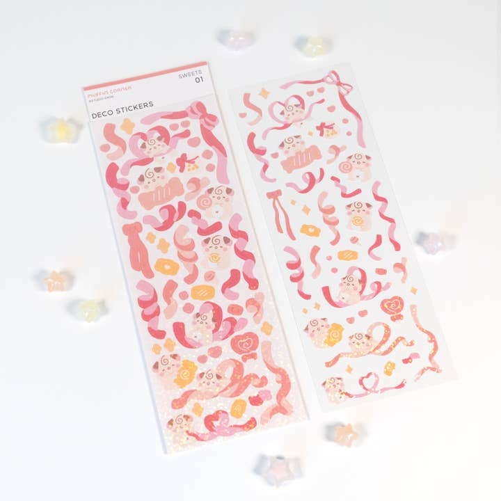 Studio Enon - Wholesale Sticker - Cocoroll Sweets Polco Deco Sticker Sheet1