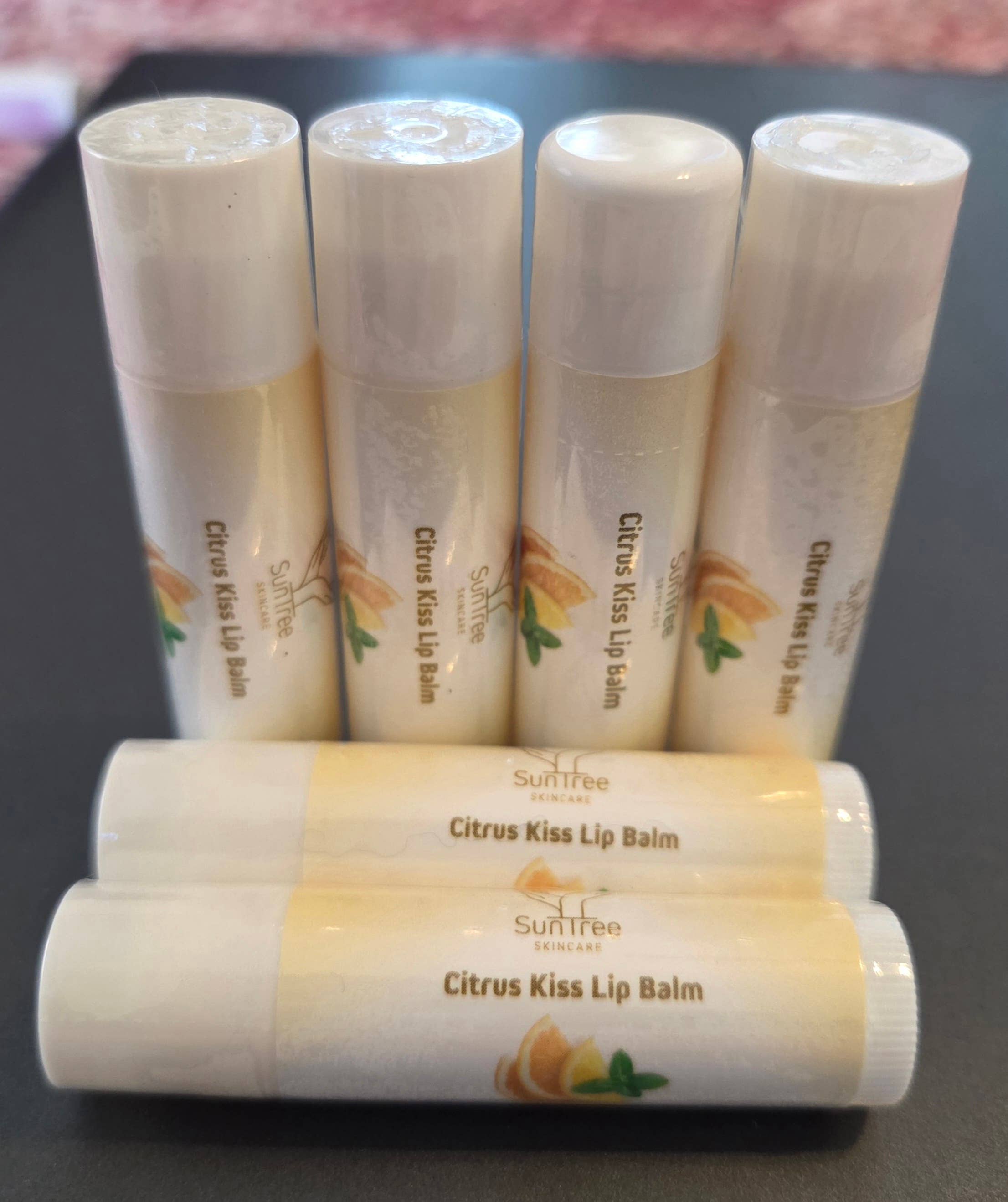 SunTree Skincare - Wholesale Lip Balm - Citrus Kiss Lip Balm1