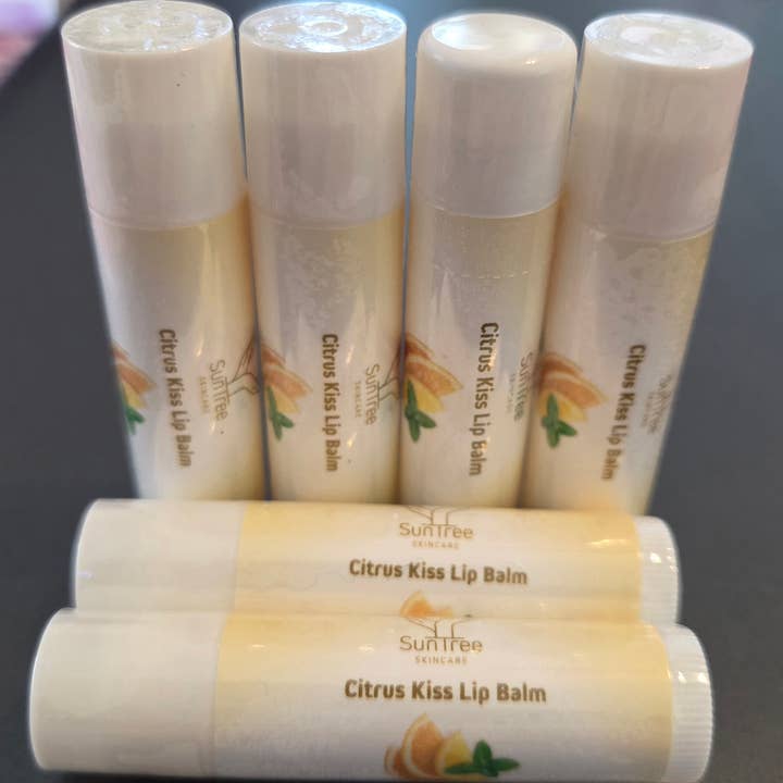 SunTree Skincare - Wholesale Lip Balm - Citrus Kiss Lip Balm1
