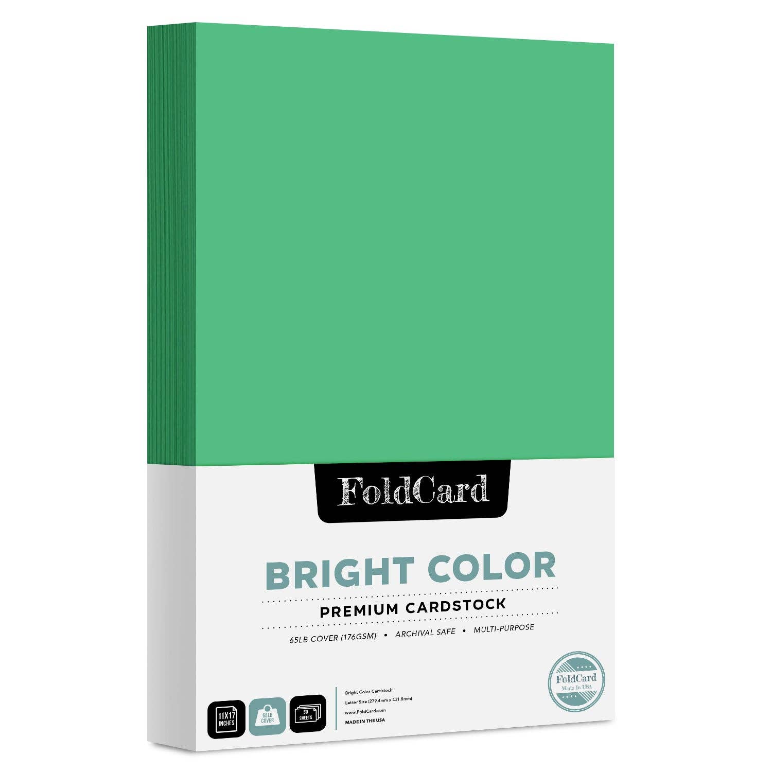 Fine Cardstock - Wholesale Craft Supplies - Premium Quality Bright Color Cardstock: 11 x 17 - 50 Sheets9