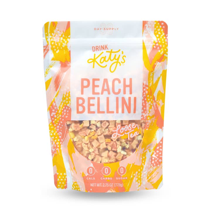 Drink Katy's® - Wholesale Loose Tea - Peach Bellini Loose Tea