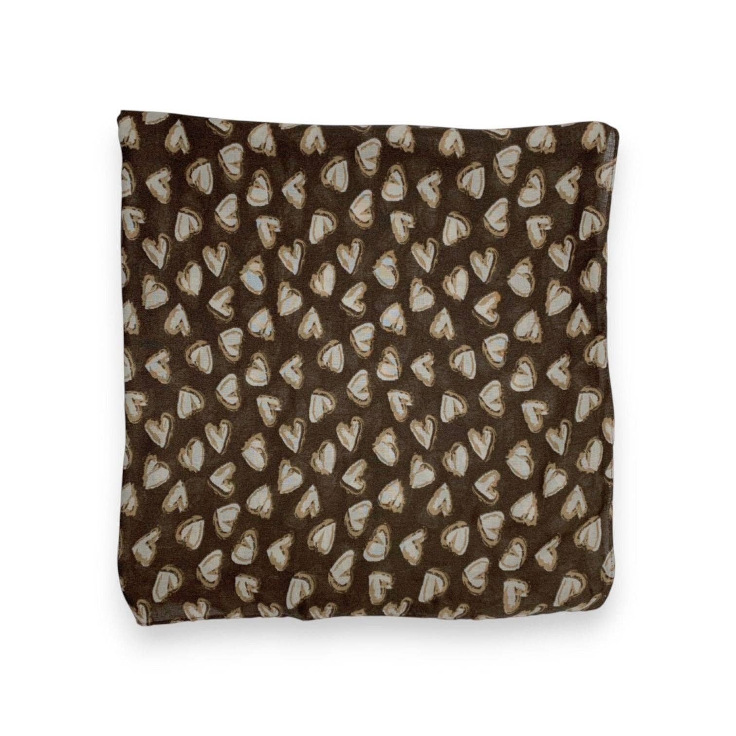 Lili Scarves (US Duty Free) – Großhandel Schal – Damen – Herzbedruckter Baumwollmischungsschal7