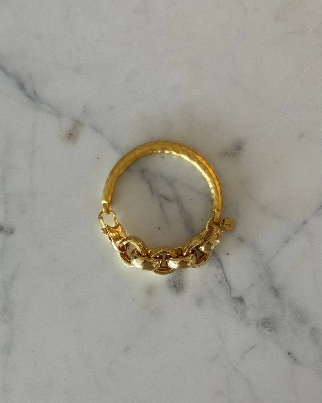 WILYMI Jewelry Co - Wholesale Link & Chain Bracelet - 18k & 24k Gold Filled Bracelet | High Shine + Brushed Finish7