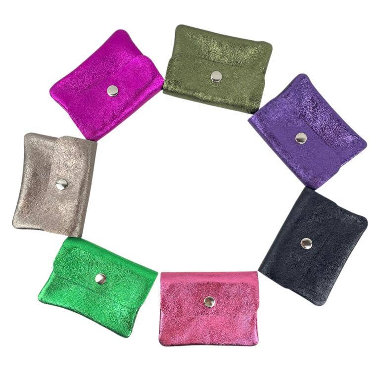 Chenson & Gorett – wholesale Coin purse – Women’s – Italian leather wallet with 3 compartments. Promo Fav3