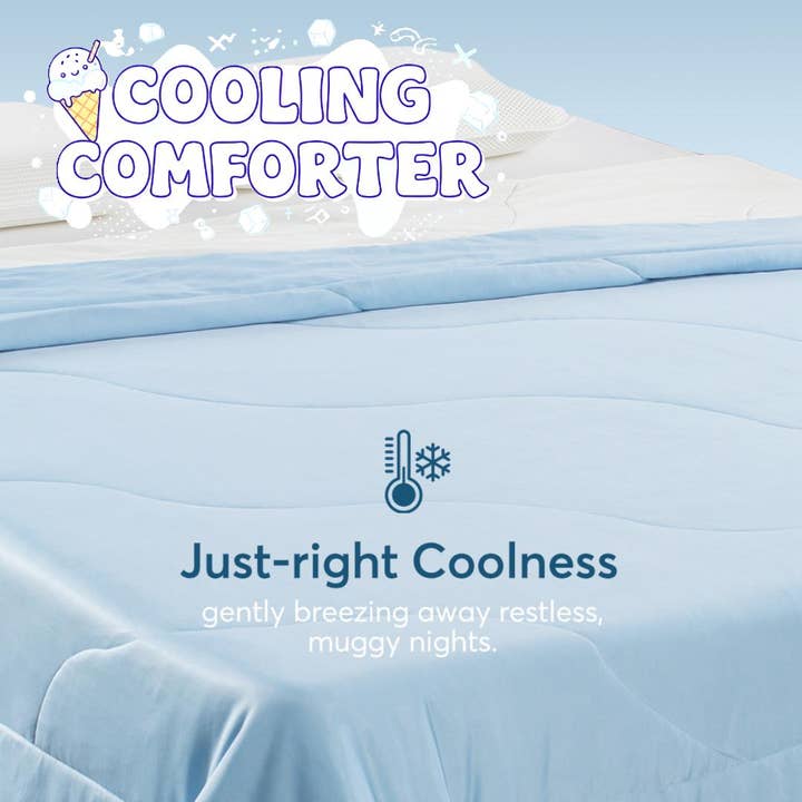 Cooling Comforter - Soft Lightweight Machine Washable for wholesale by Kasentex
