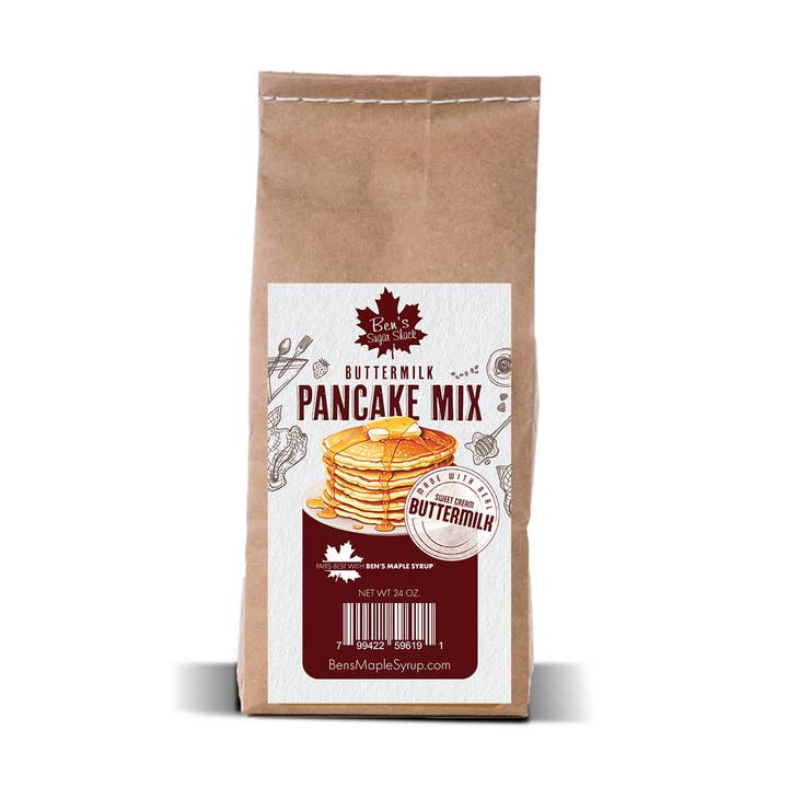 Buttermilk Pancake Mix for wholesale by Ben's Sugar Shack